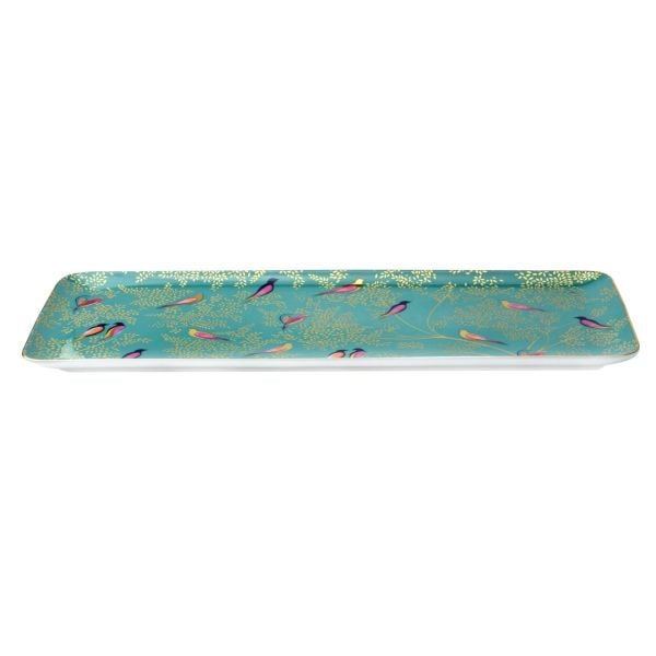 Sara Miller London Portmeirion Yeşil Tepsi 36 cm