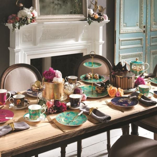 SARA MILLER LONDON PORTMEIRION CHELSEA 4 LU ÇAY KAŞIĞI