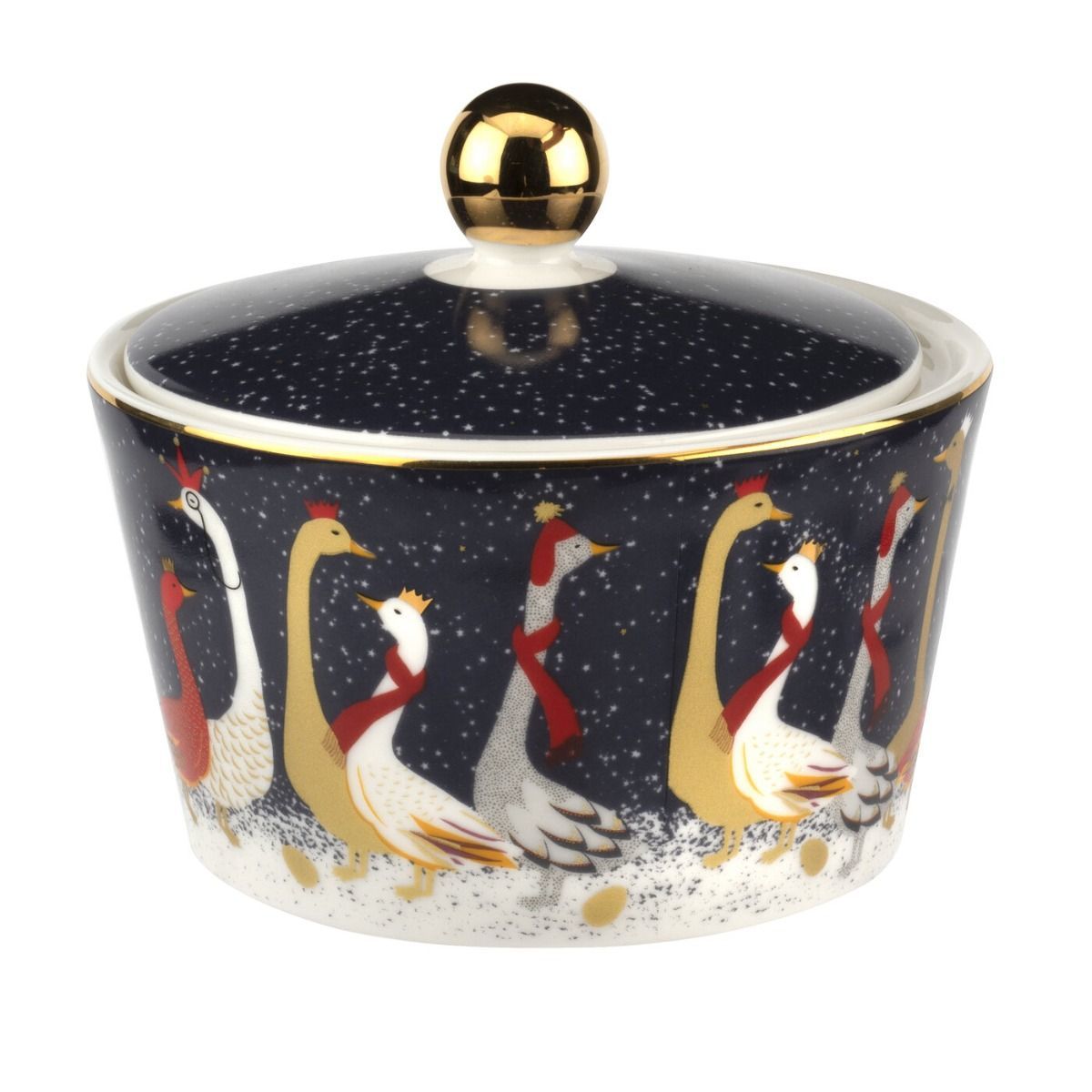 SARA MILLER LONDON PORTMEIRION GEESE KAPAKLI ŞEKERLİK