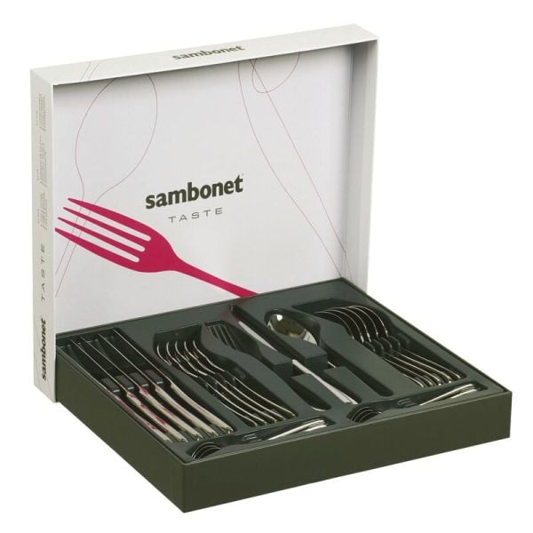 Sambonet Taste 24 Parça Çatal Bıçak Takımı