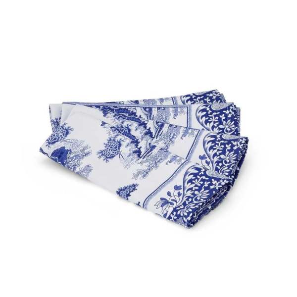 SPODE BLUE ITALIAN NAPKİNS S/4 (4 LÜ 45*45 CM PEÇETE TEKSTİL)