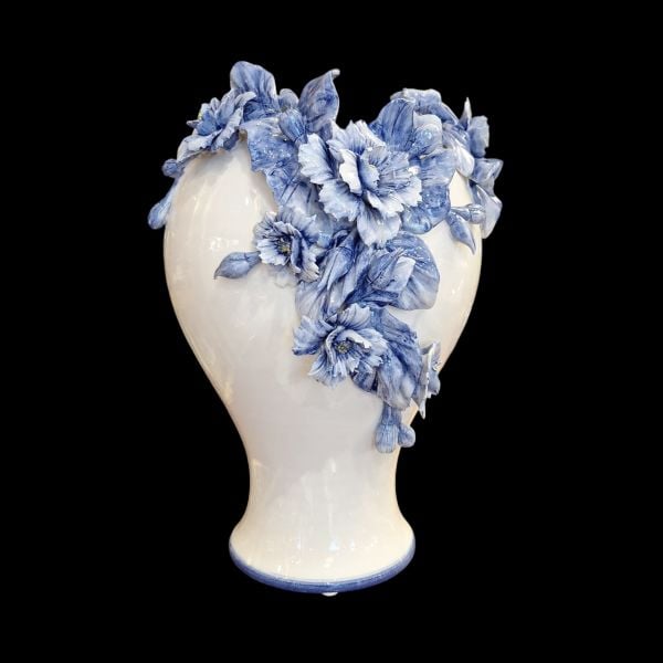 I BORBONE VASE WITH FLOWERS DECOR