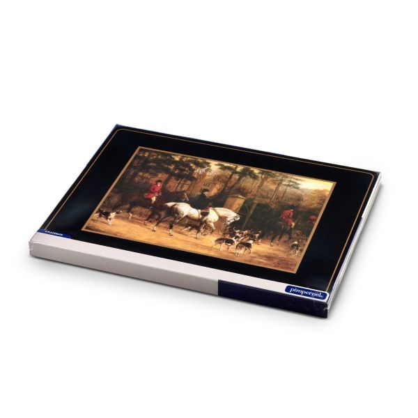 PIMPERNEL TALLY HO 4 LÜ AMERİKAN SERVİS(Yemek Tabağına Uygun Ölçü)