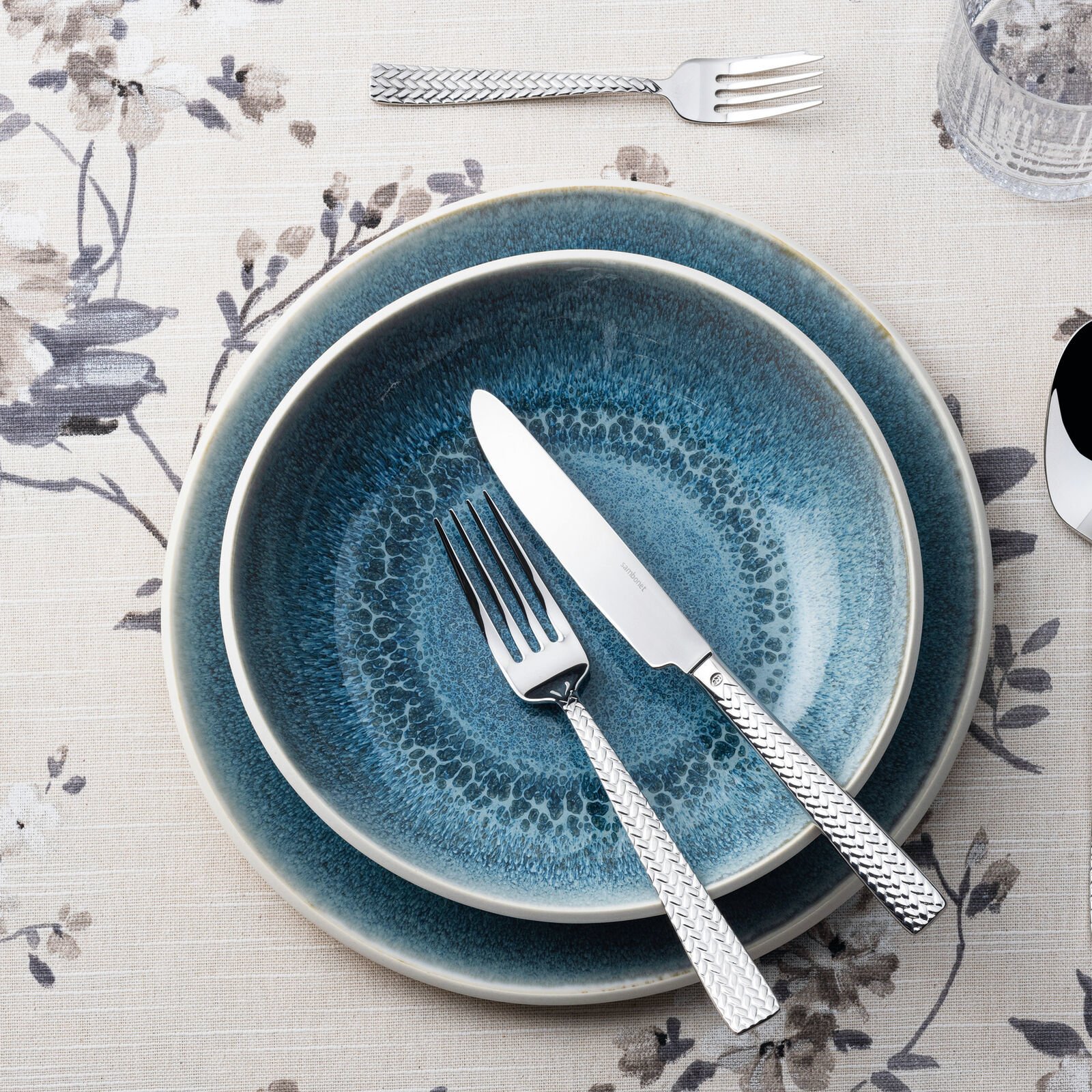 Sambonet Cortina 6 kişilik 24 parça çatal bıçak takımı