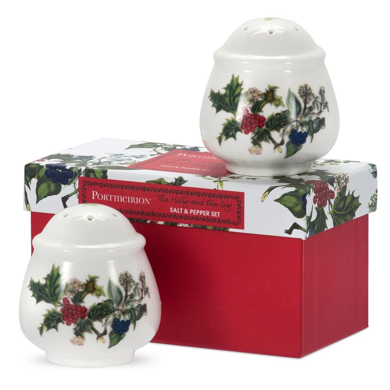 PORTMEIRION THE HOLLY AND THE IVY TUZLUK KARABİBERLİK SET