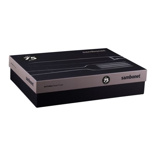 Sambonet Contour 12 kişilik  75 Parça Çatal Bıçak Takımı