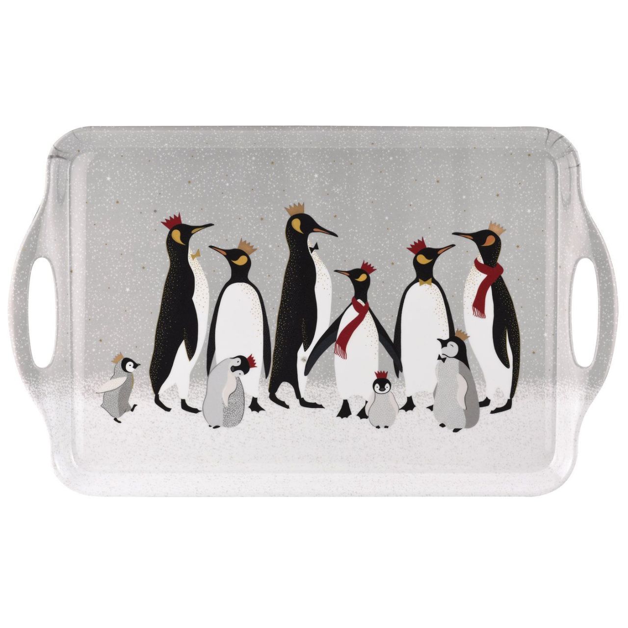Sara Miller London Portmeirion Penguen Melamin Tepsi