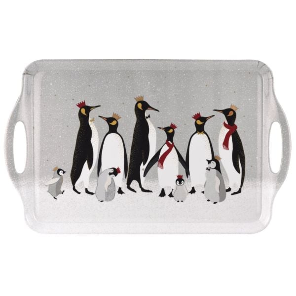 Sara Miller London Portmeirion Penguen Melamin Tepsi