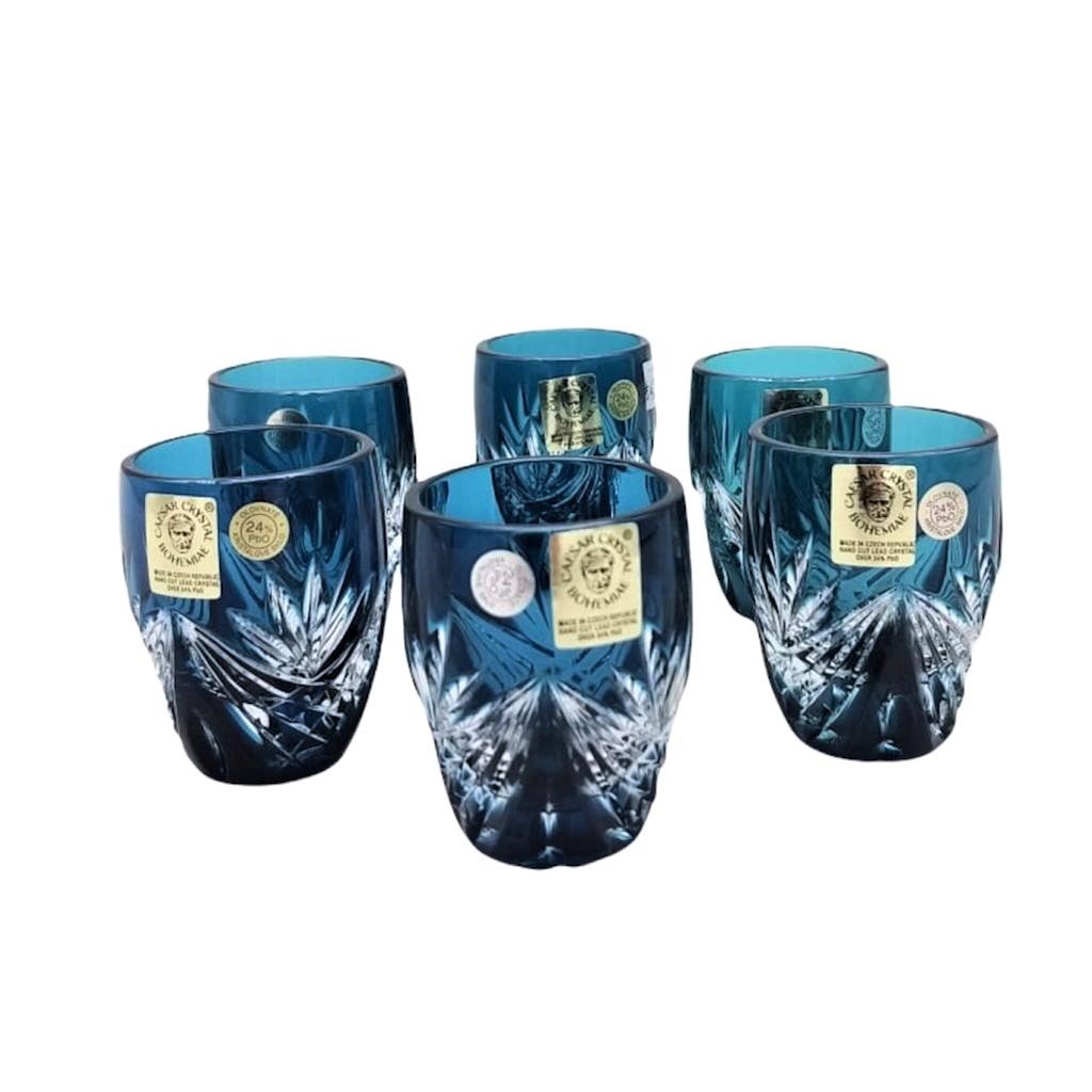 CAESAR KRİSTAL LİKÖR BARDAĞI AZUR 6 LI SET
