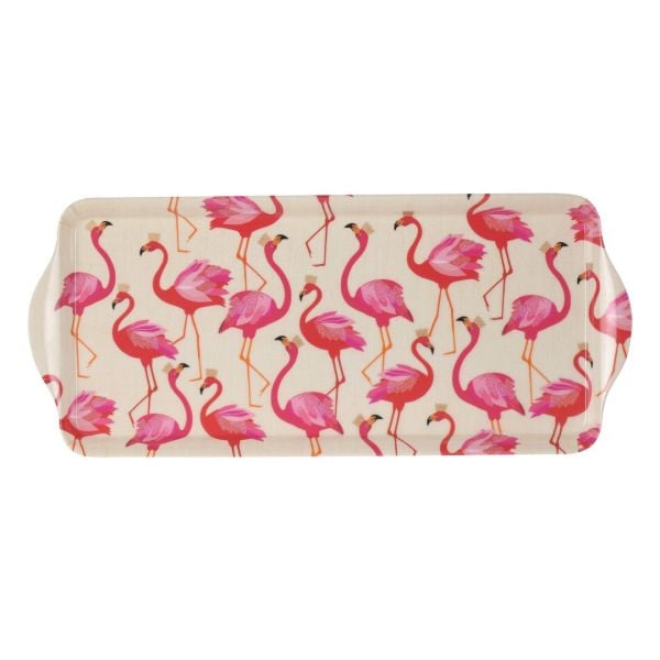 Sara Miller London Portmeirion Flamingo Tepsi 38,5 cm