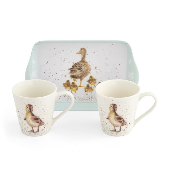 Royal Worcester Kupa & Tepsi set Lovely Mum
