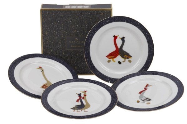 Sara Miller London Portmeirion Pasta Tabağı 20 cm 4’lü