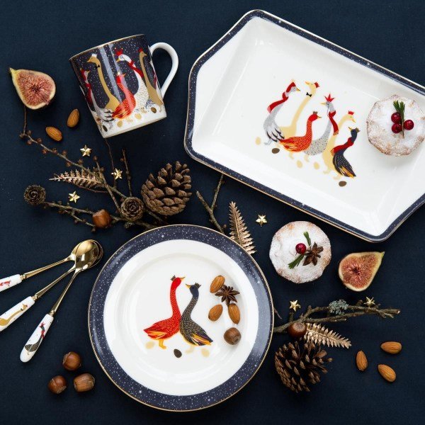 SARA MILLER LONDON PORTMEIRION PASTA TABAĞI 4 LÜ 20CM