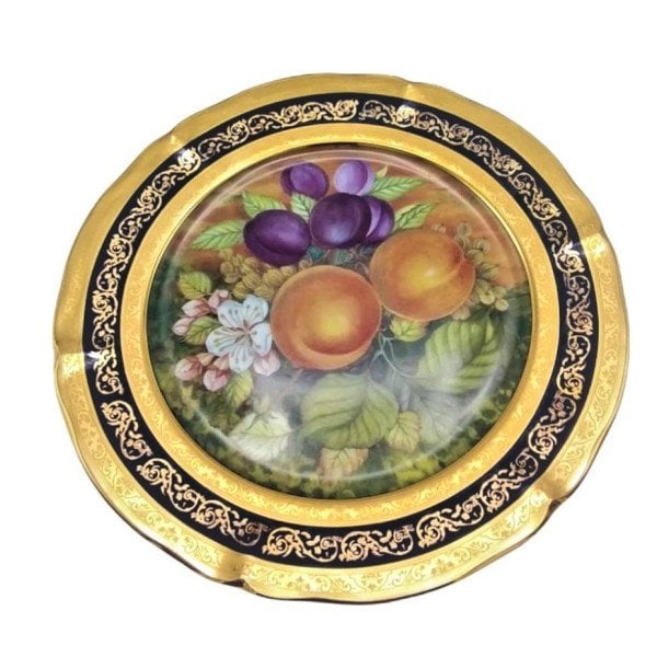 LIMOGES PORSELEN TABAK MEYVELİ 30 CM