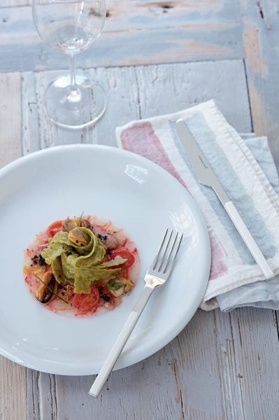 Sambonet Elba Ivory 24 Parça Çatal Bıçak Takımı