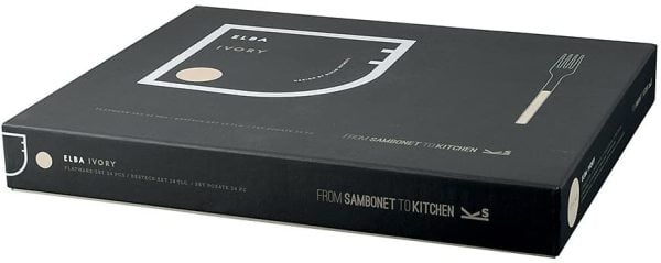 Sambonet Elba Ivory 24 Parça Çatal Bıçak Takımı