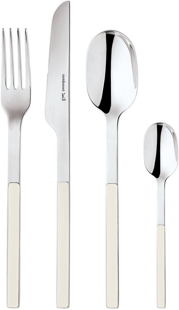 Sambonet Elba Ivory 24 Parça Çatal Bıçak Takımı