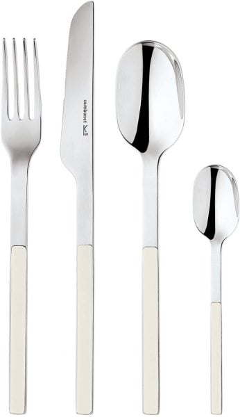 Sambonet Elba Ivory 24 Parça Çatal Bıçak Takımı