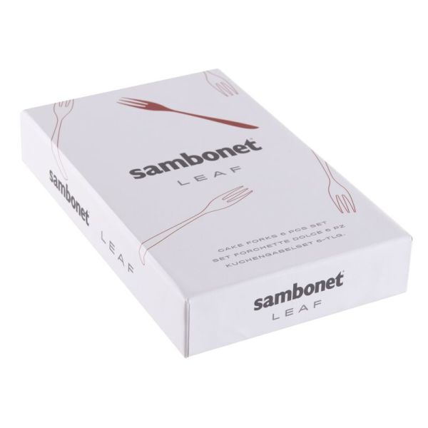 Sambonet Leaf 6 Parça Kek Çatalı