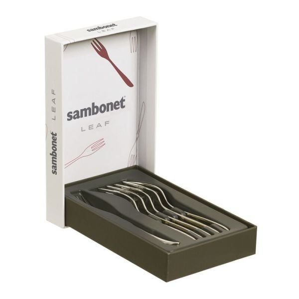 Sambonet Leaf 6 Parça Kek Çatalı
