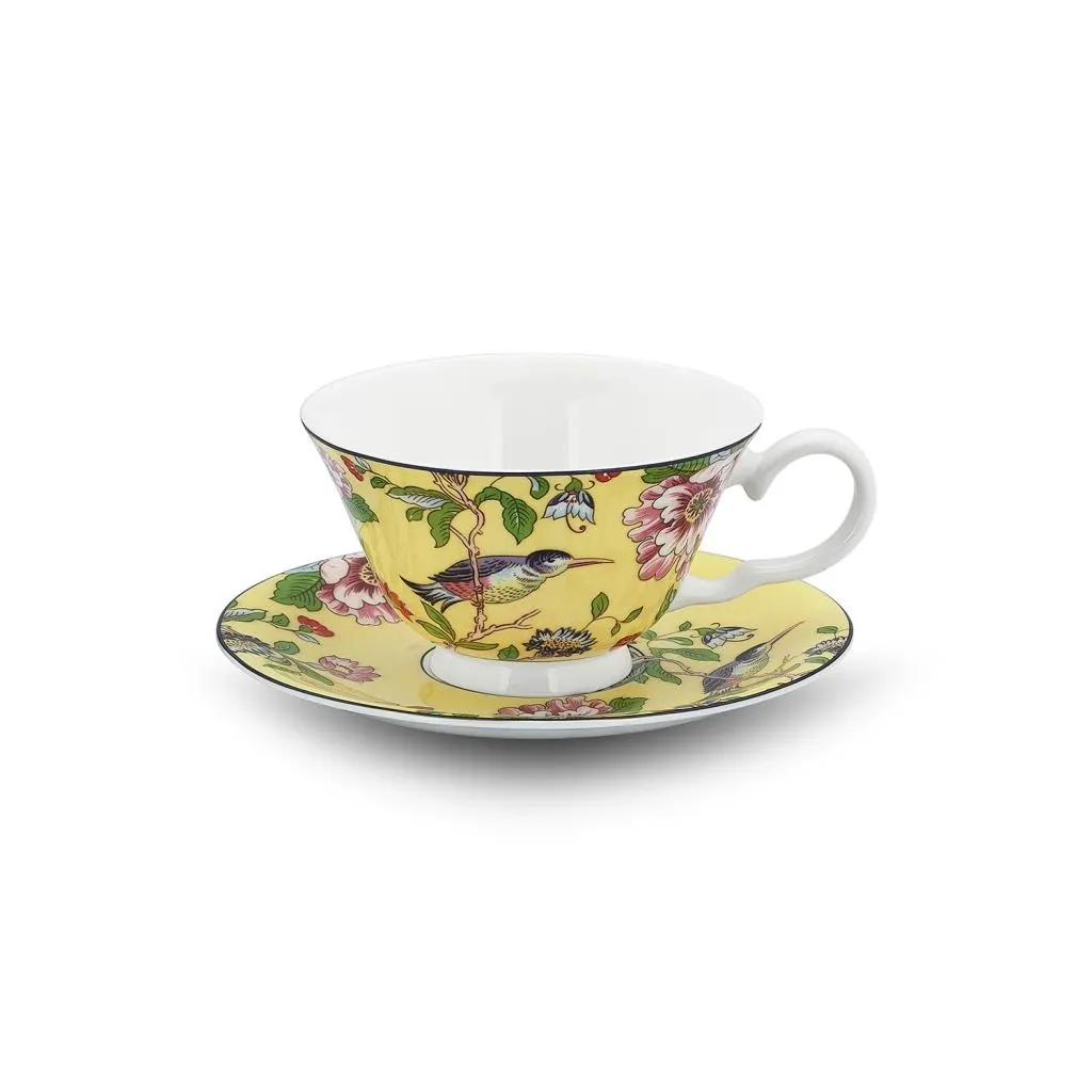 Aynsley Pembroke Windsor Çay Fincanı Sarı
