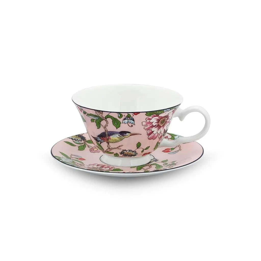 Aynsley Pembroke Windsor Çay Fincanı Pembe