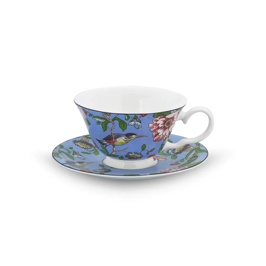 Aynsley Pembroke Windsor Çay Fincanı-Mavi