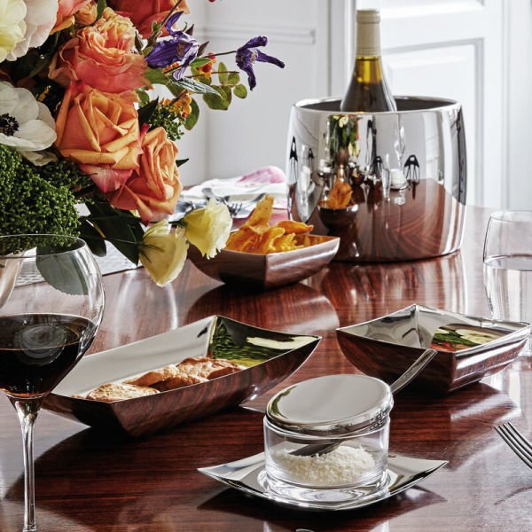 Sambonet Linea Q Ekmek Sepeti 30*12 cm