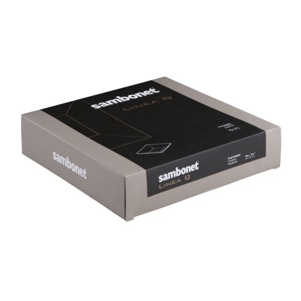 Sambonet Linea Q Ekmek Sepeti 30*12 cm