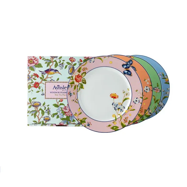 Aynsley Cottage Garden Windsor 4 lü pasta tabağı