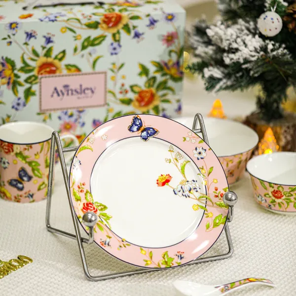 Aynsley Cottage Garden Windsor 4 lü pasta tabağı