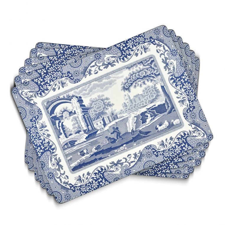 SPODE BLUE ITALIAN AMERIKAN SERVİS 6 LI