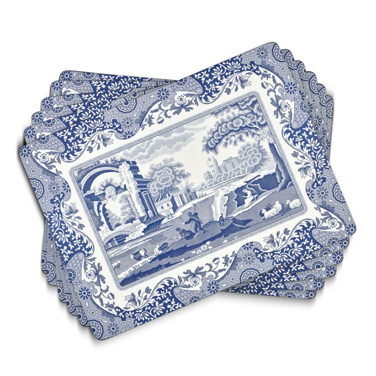 SPODE BLUE ITALIAN AMERIKAN SERVİS 6 LI