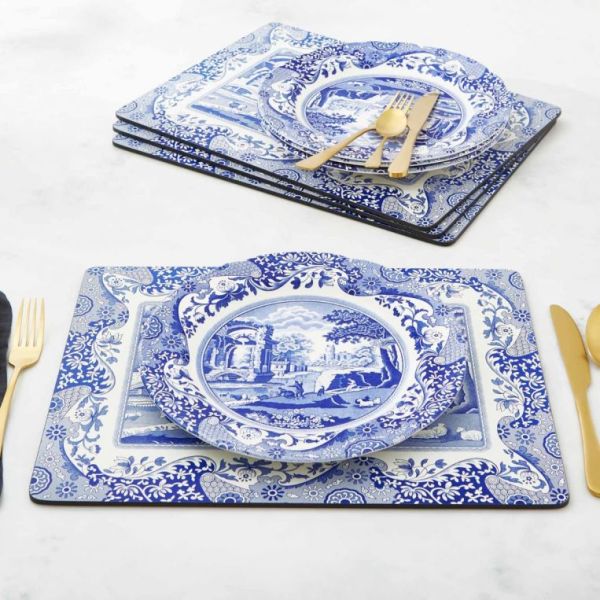 SPODE BLUE ITALIAN AMERIKAN SERVİS 6 LI