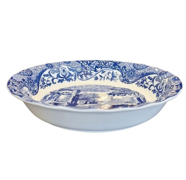 Spode Blue Italian 26 cm Yuvarlak Servis