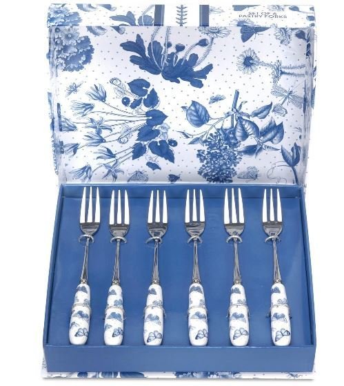 Portmeirion Botanic Blue Çatal Seti 6’lı