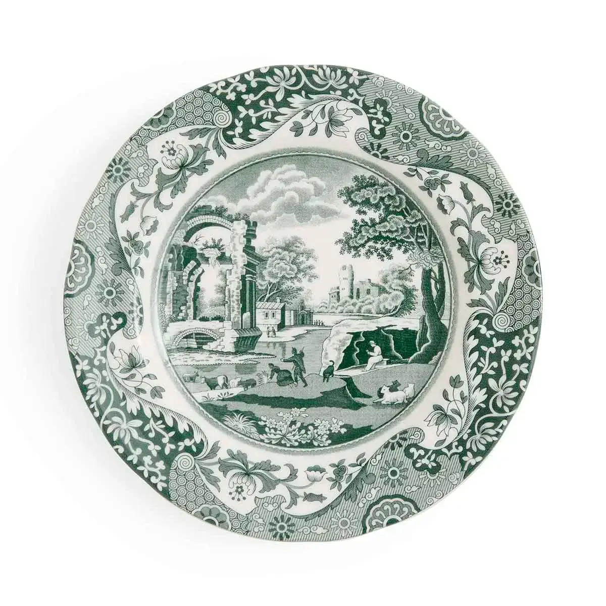 Spode Heritage Green Italian Pasta Tabağı 20 cm