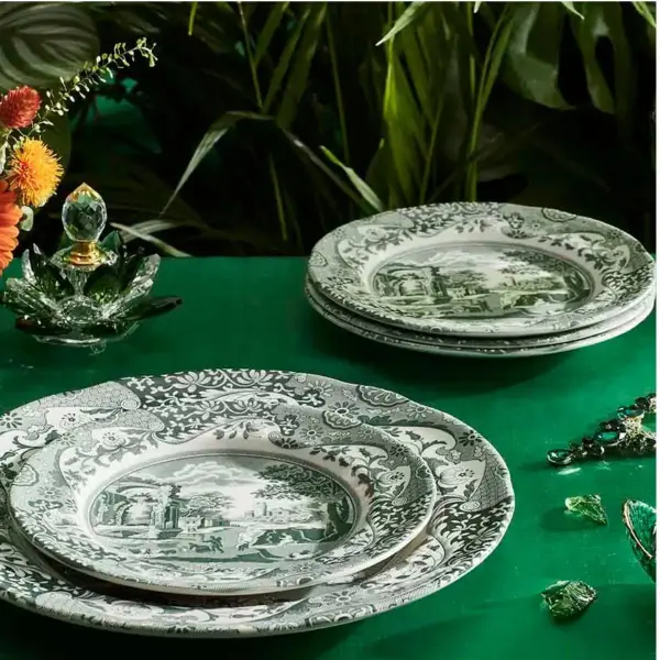 SPODE HERITAGE GREEN ITALIAN 20 CM PASTA TABAĞI