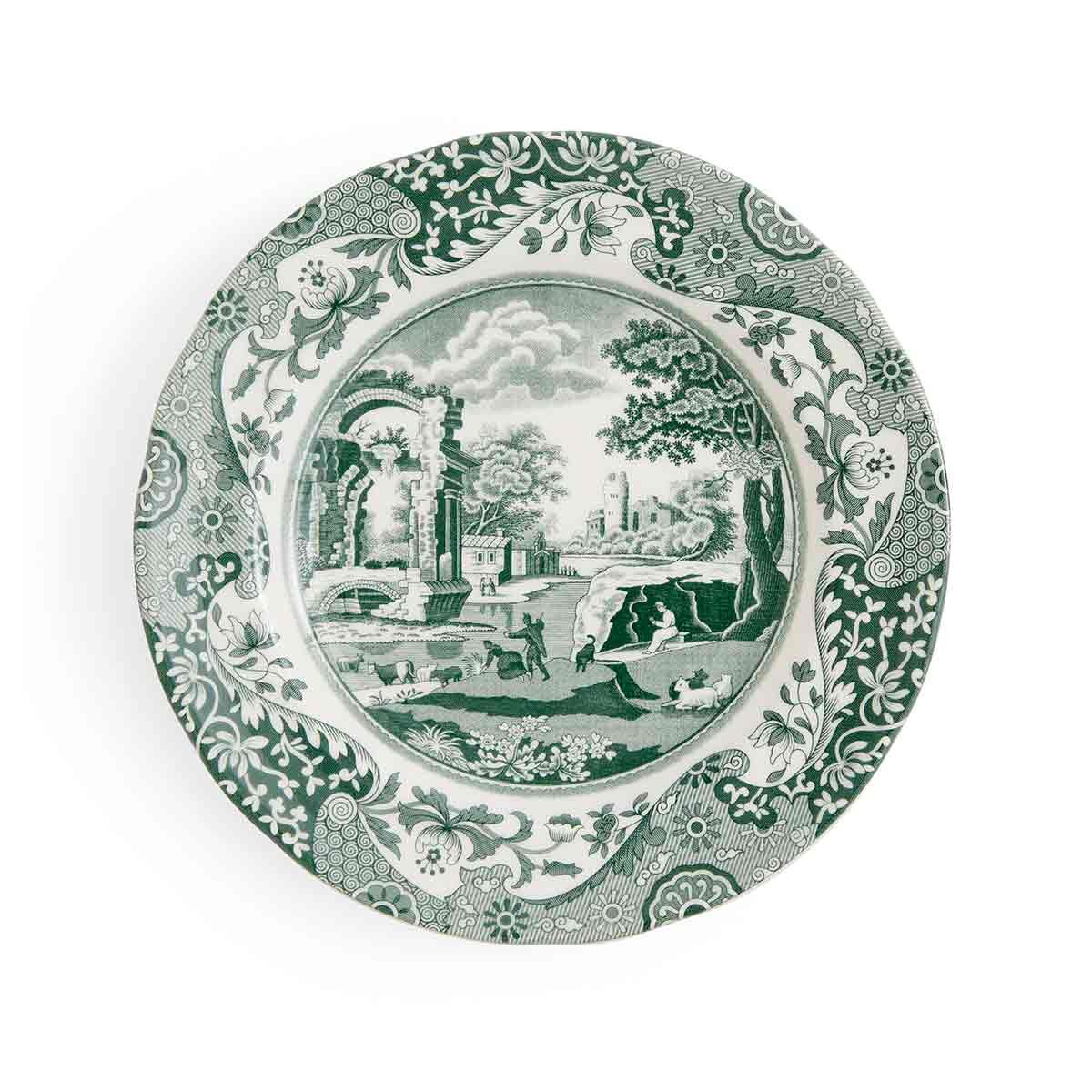 SPODE HERITAGE GREEN ITALIAN 15 CM EKMEK TABAĞI
