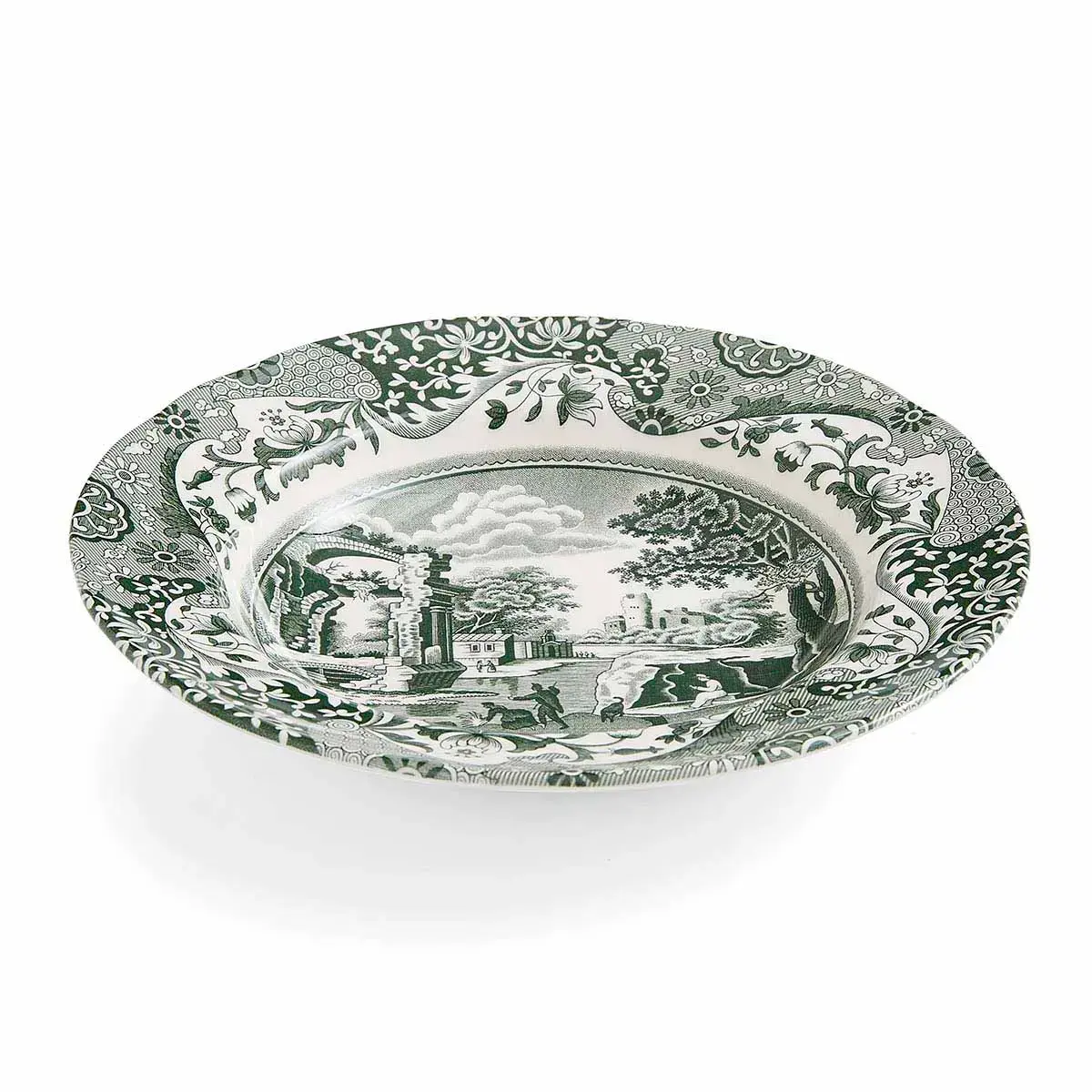 SPODE HERITAGE GREEN ITALIAN ÇORBA TABAĞI