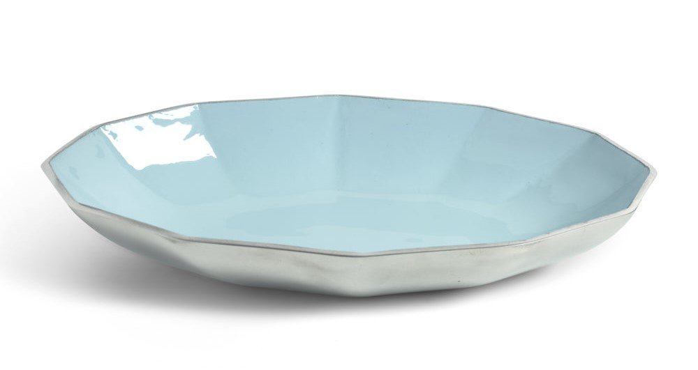 Julia Knight Astra Oval Kase Buz Mavisi 40cm