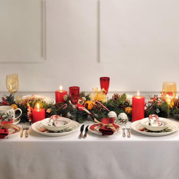 PORTMEIRION THE HOLLY AND THE IVY YUVARLAK SUNUM TABAĞI