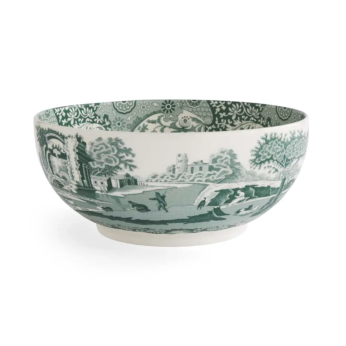 SPODE HERITAGE GREEN ITALIAN YUVARLAK SALATA SERVİSİ