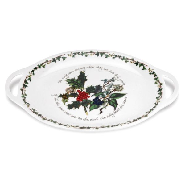 PORTMEIRION THE HOLLY AND THE IVY  OVAL SERVİS 45CM