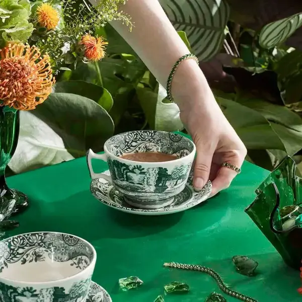 SPODE HERITAGE GREEN ITALIAN ÇAY FİNCANI