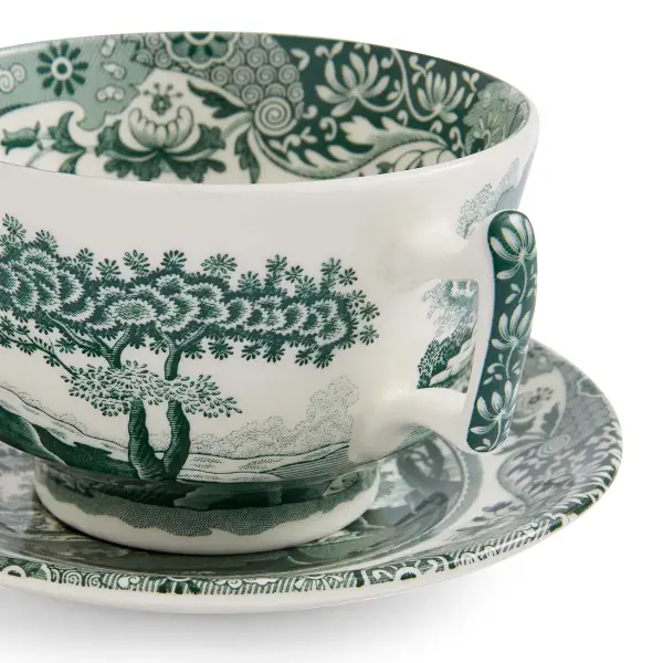 SPODE HERITAGE GREEN ITALIAN ÇAY FİNCANI