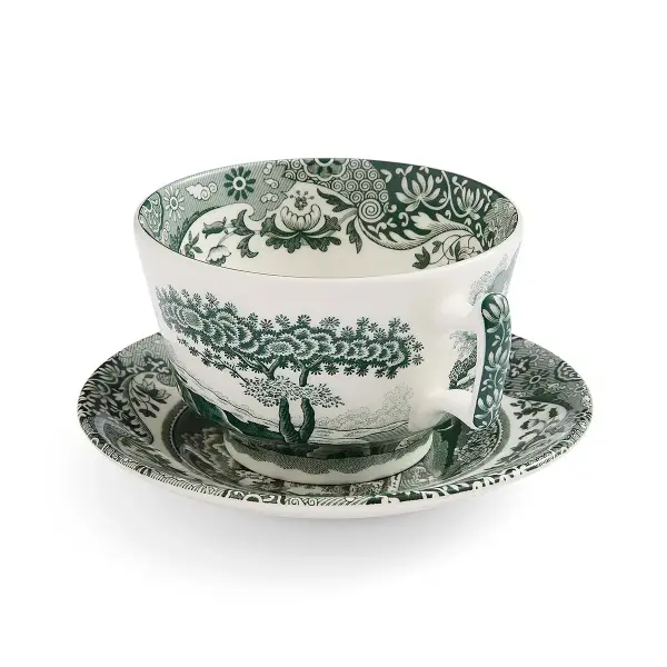 SPODE HERITAGE GREEN ITALIAN ÇAY FİNCANI
