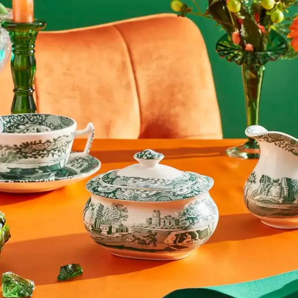 SPODE HERITAGE GREEN ITALIAN ŞEKERLİK