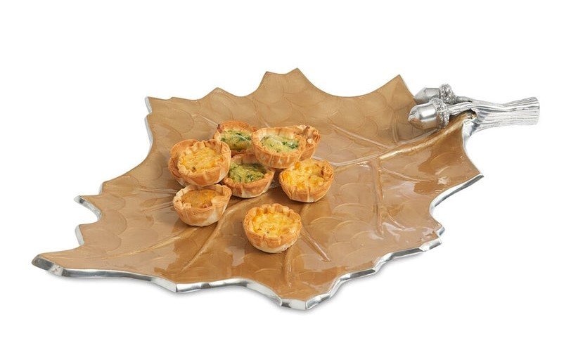 Julia Knight Oak Leaf Tabak Toffee 46cm