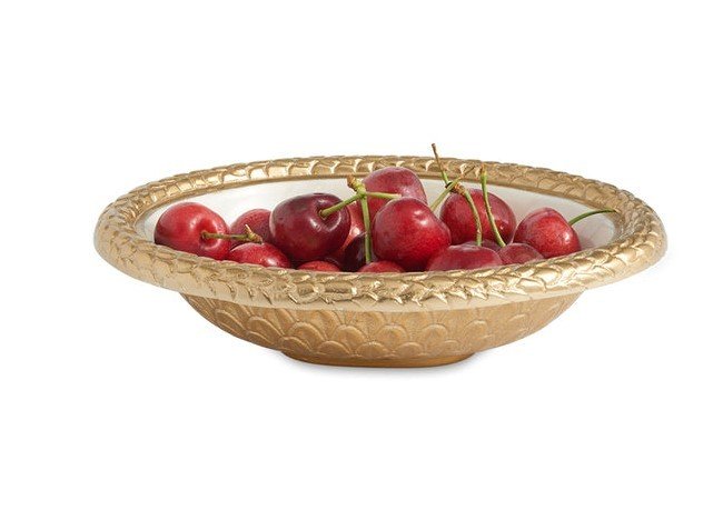 Julia Knight Florentine Oval Kase Gold Snow 20 cm